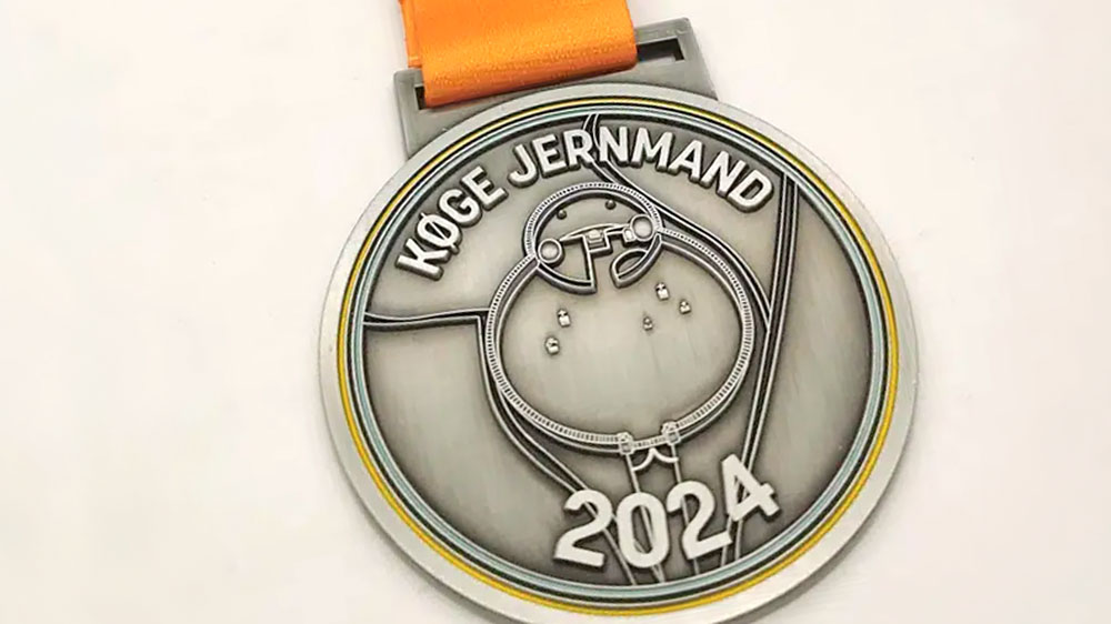 koege jernmand er vel overstaaet og med en helt speciel medalje kulturnyt paa kultur koege